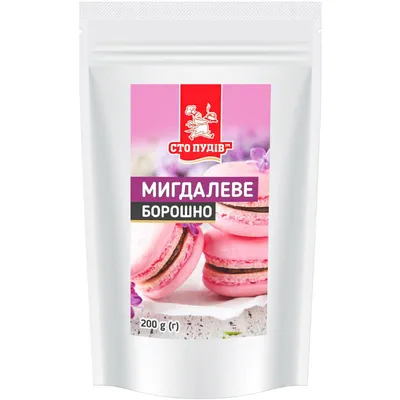 Борошно Мигдалеве Сто Пудів 200гр  арт. 06650