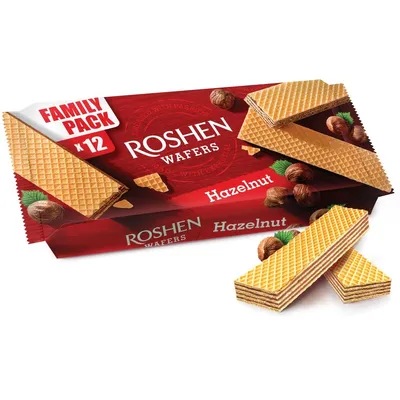 Вафля Roshen Горіх Акц. 216гр  арт. 09535