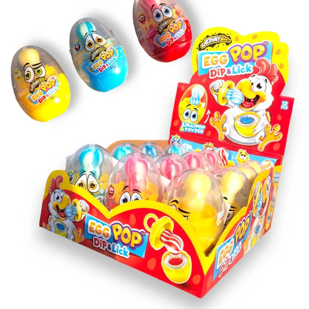 Льодяник Egg Pop 32гр  арт. 08833 