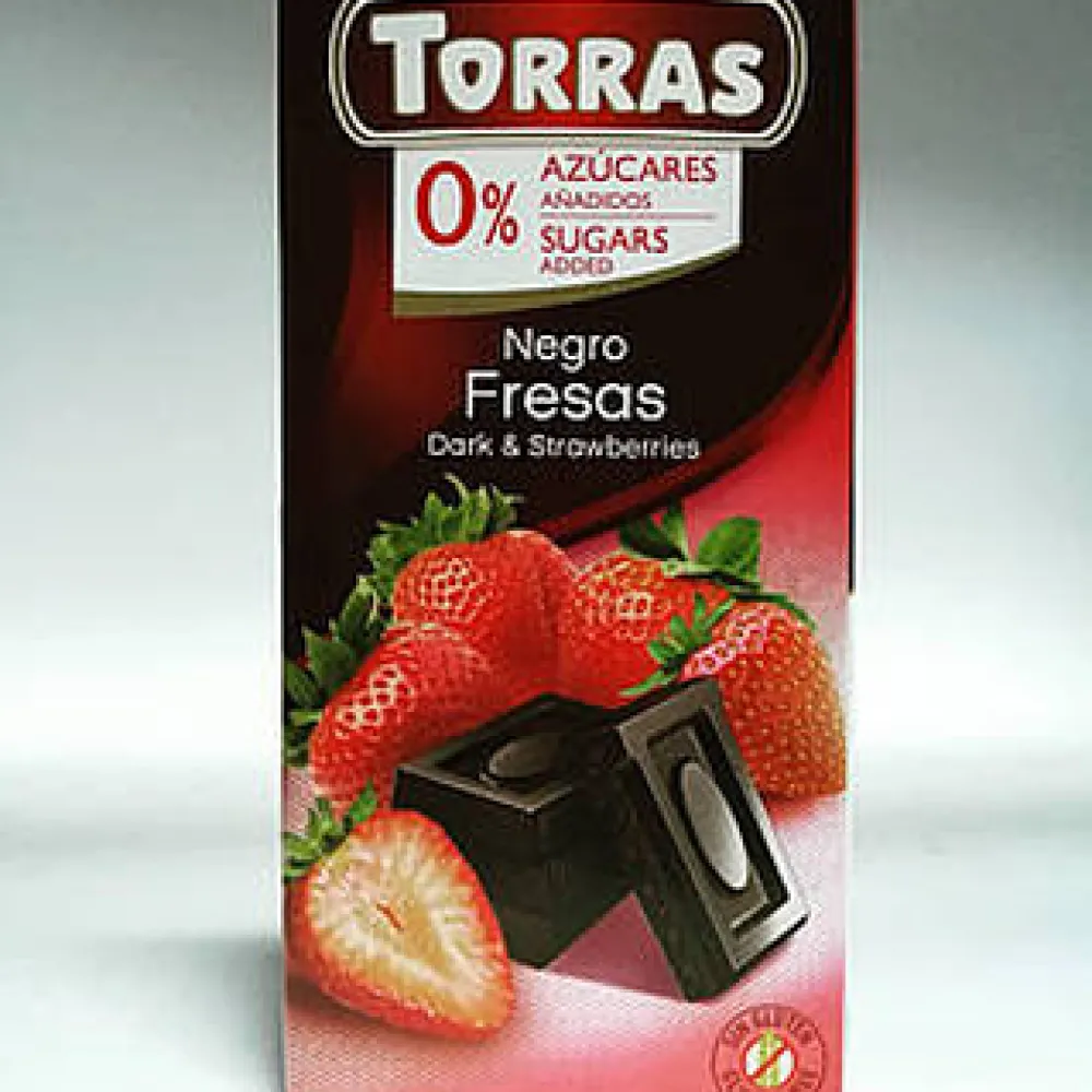 Шоколад Torras полун. чорн. б/ц 75гр  арт. 08365 