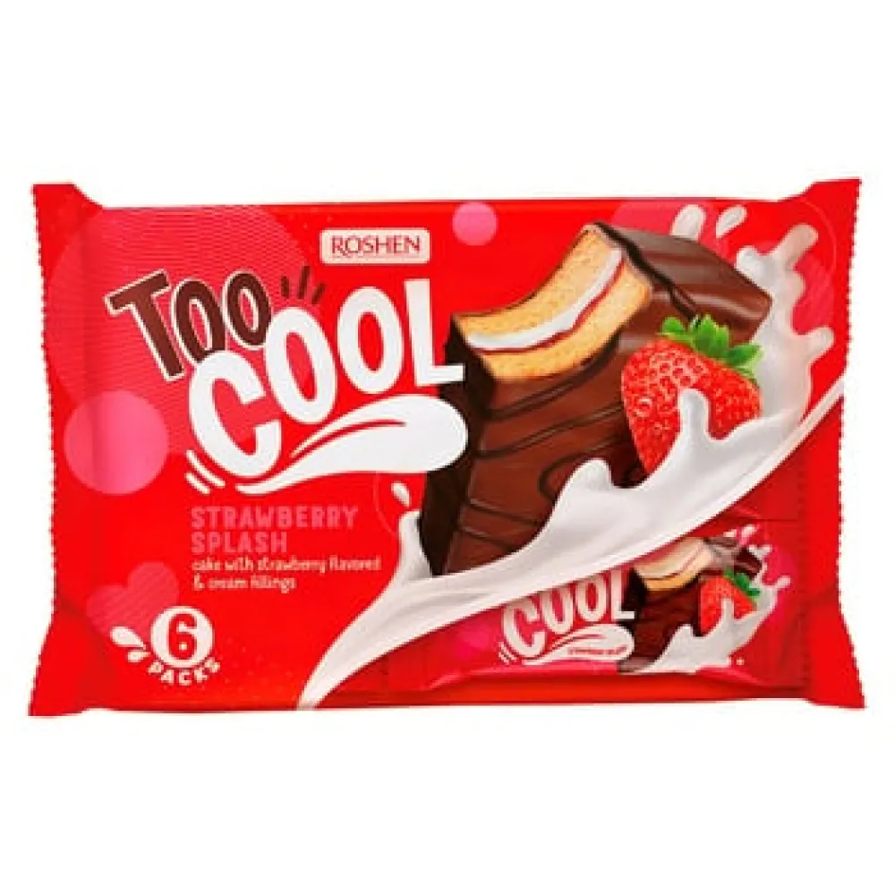 Тістечка Too Cool полун. 270г Рошен арт. 03892 
