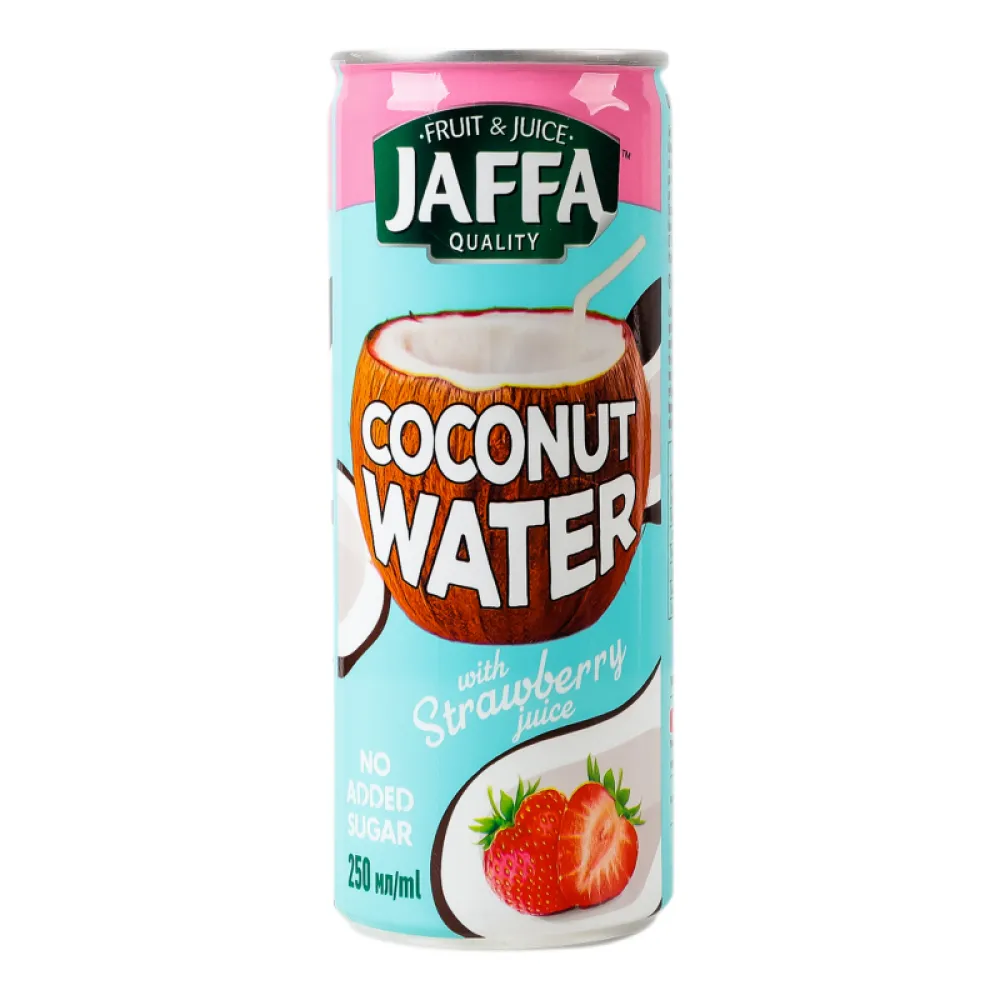 Вода Кокосова Jaffa Can Полуниця 0.25л  арт. 10158 