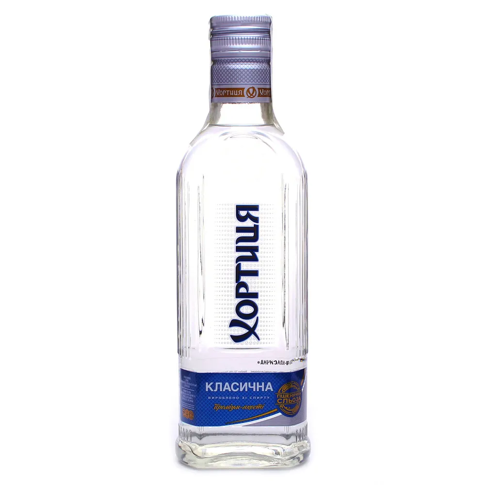 Горілка Хортиця Класична 0.35л  арт. 00255 