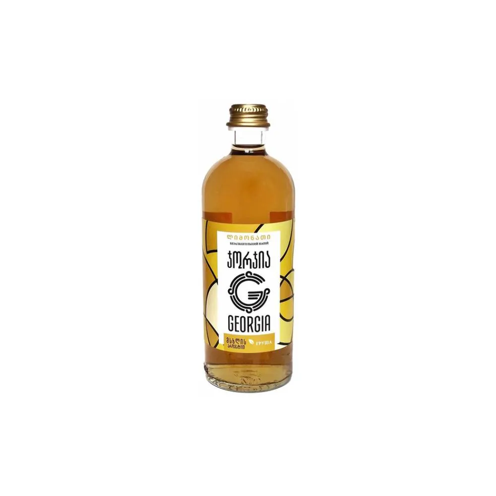 Напій газований Georgia Лимонад груша 0.5л  арт. 00153 
