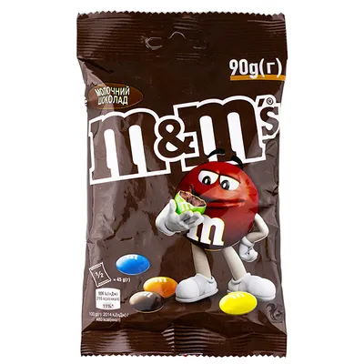 Драже M&M's мол.шок. 82гр  арт. 05447