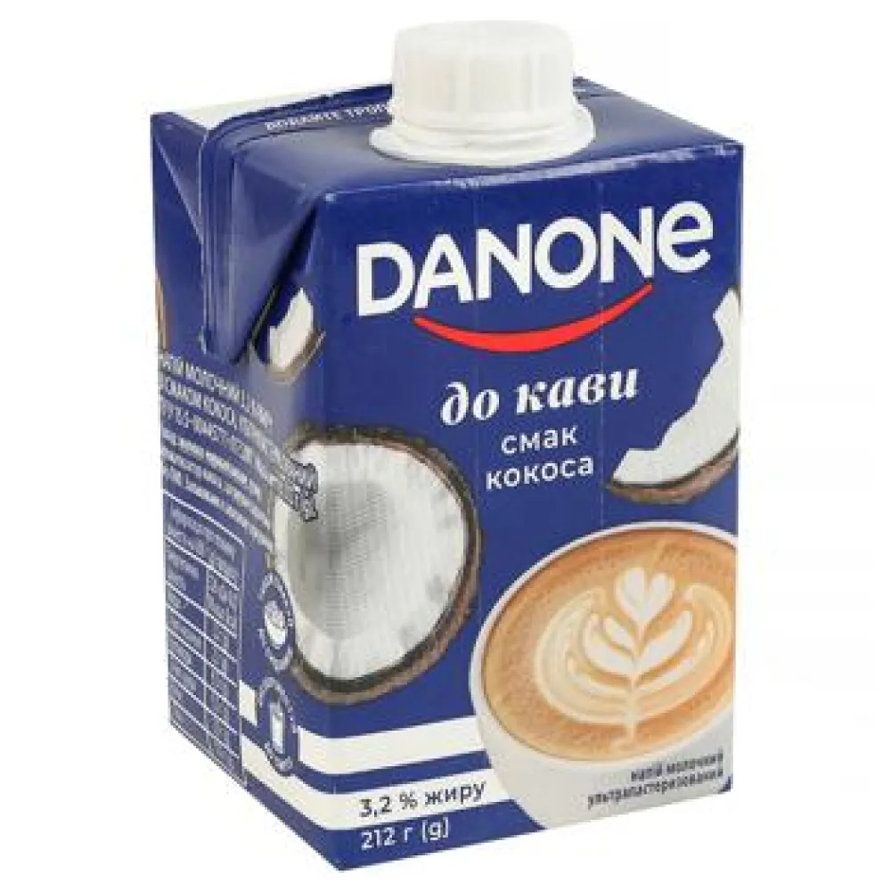 Напій молочний Danone кокос 212гр  арт. 10728  - фото 1