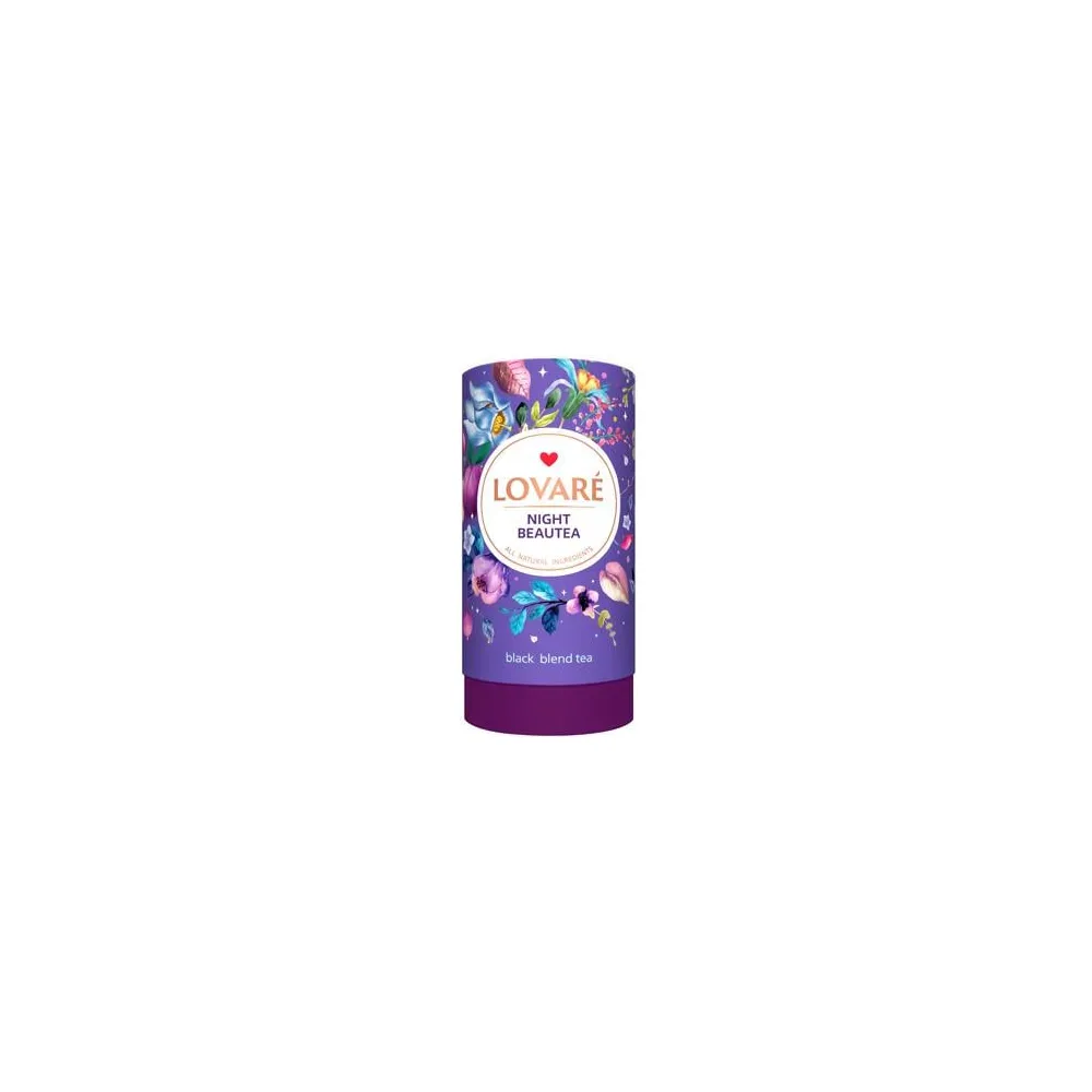 Чай Lovare Night Beautea (тубус) 80гр  арт. 10812 