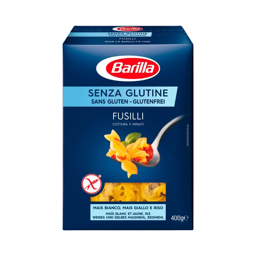 Макарони Barilla Fusilli б/гл. 400гр  арт. 05987 