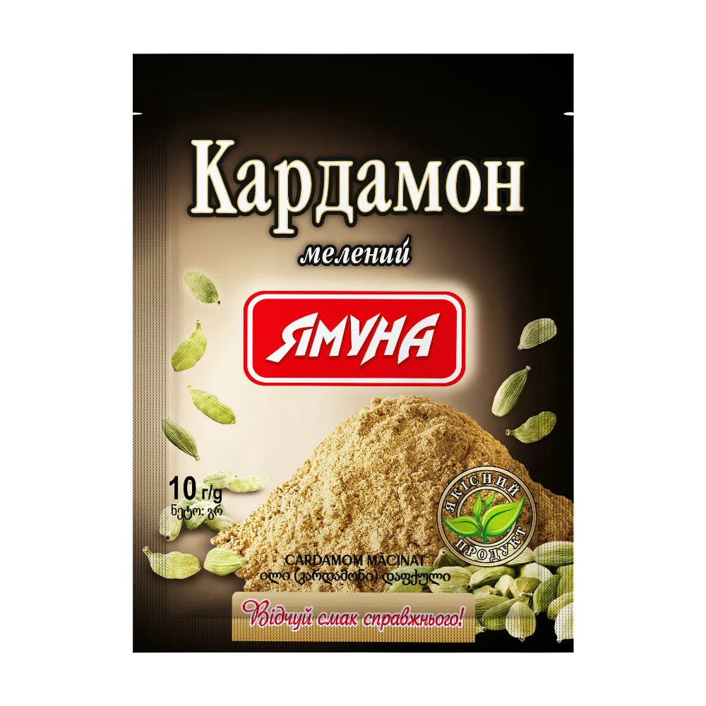 Приправа Кардамон Ямуна мелений 10гр  арт. 05007 