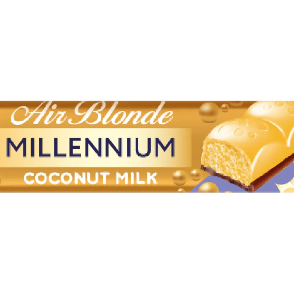Батончик Millennium Blond кокос 25гр  арт. 04850 