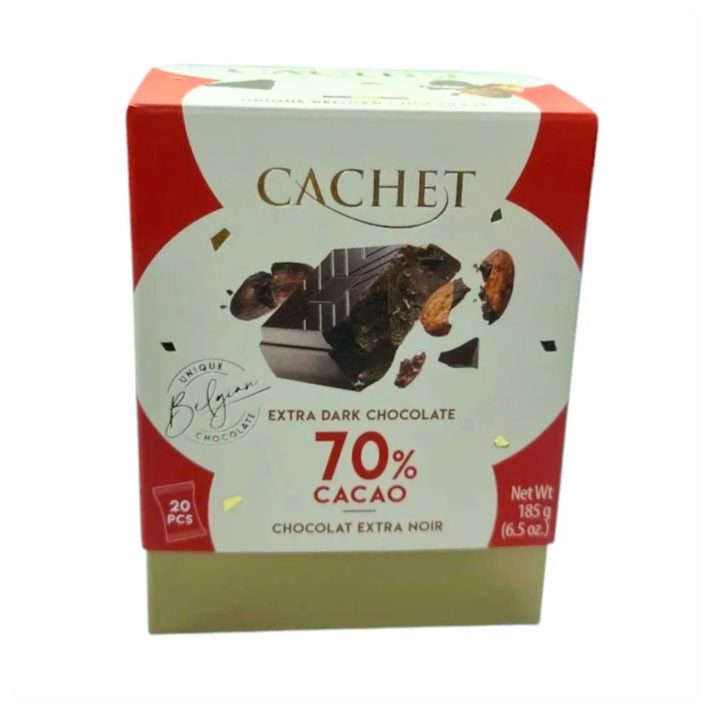 Набір цукерок Cachet 70% cacao 185гр  арт. 08454 