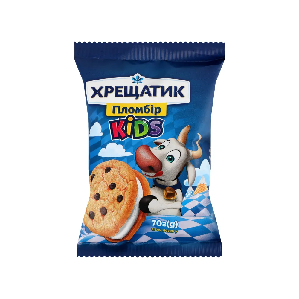 Морозиво Хрещатик Kids сендв.на печ. 70гр  арт. 05700 