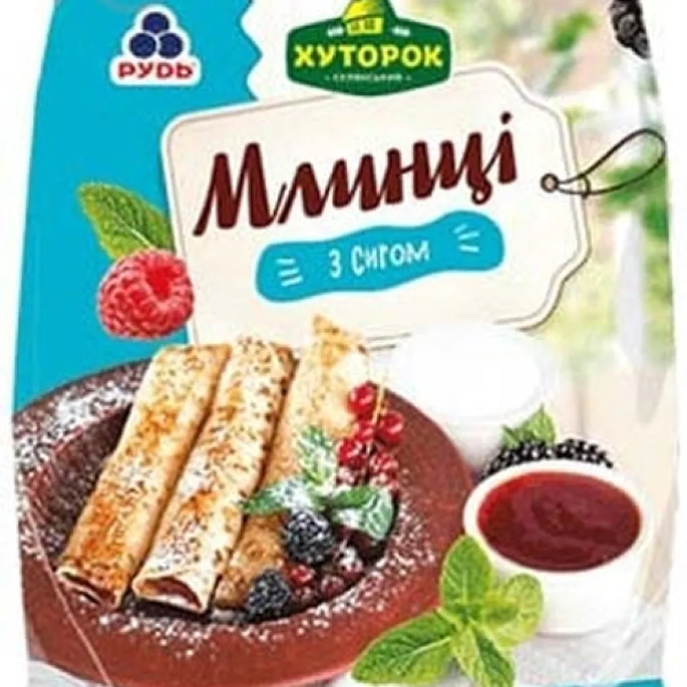 Млинці Рудь з сиром 370гр  арт. 06196 