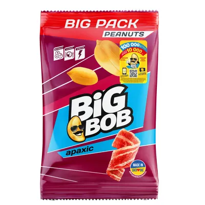 Арахіс Big Bob Бекон 160гр  арт. 00589