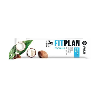 Батончик Fitplan Мюсли кокос 25гр  арт. 00419