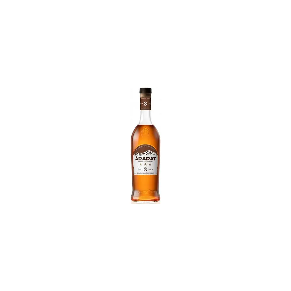Бренді Ararat 3* 0.5л  арт. 09224 
