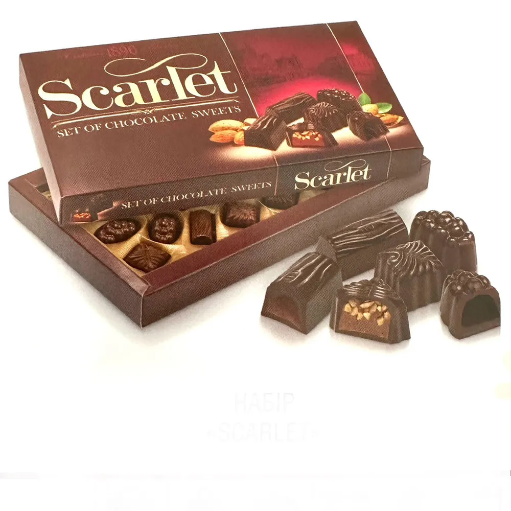 Набір цукерок ХБФ Scarlet 220гр  арт. 05022 