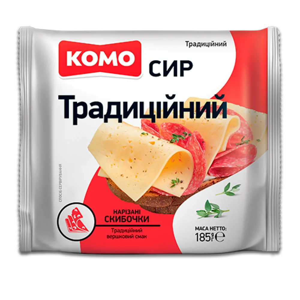 Сир Комо Тертий Petali  слайс 185гр  арт. 01988 