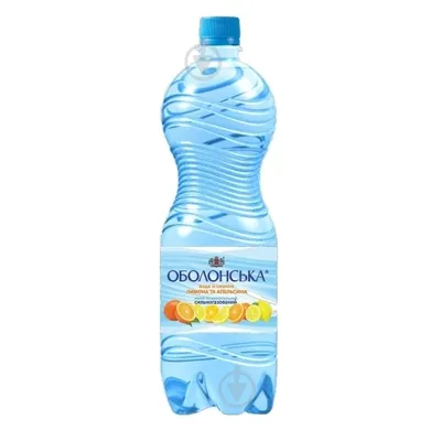 Вода Оболонь Лимон-апельсин газ. 0,5л  арт. 09799