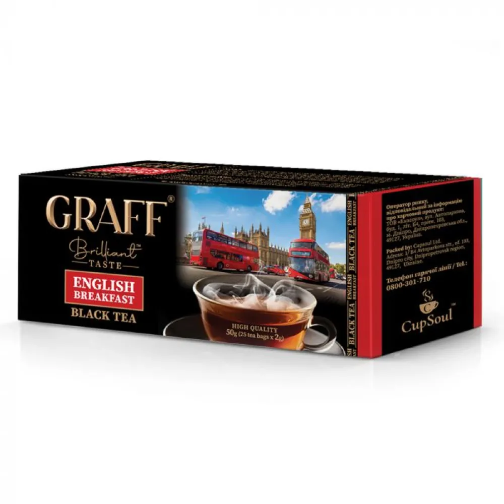 Чай Graff Engl.break. 25пак  арт. 07338 