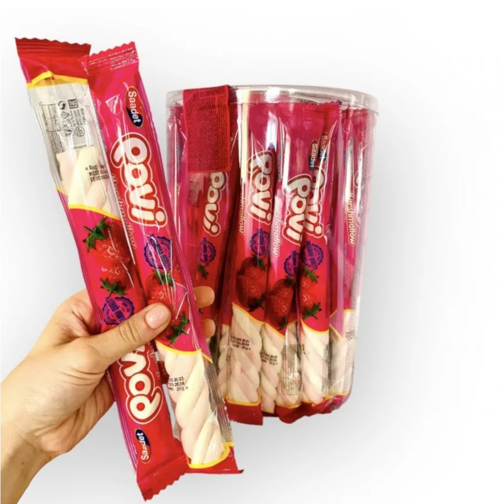 Зефір коса асорті 18гр  арт. 02968 