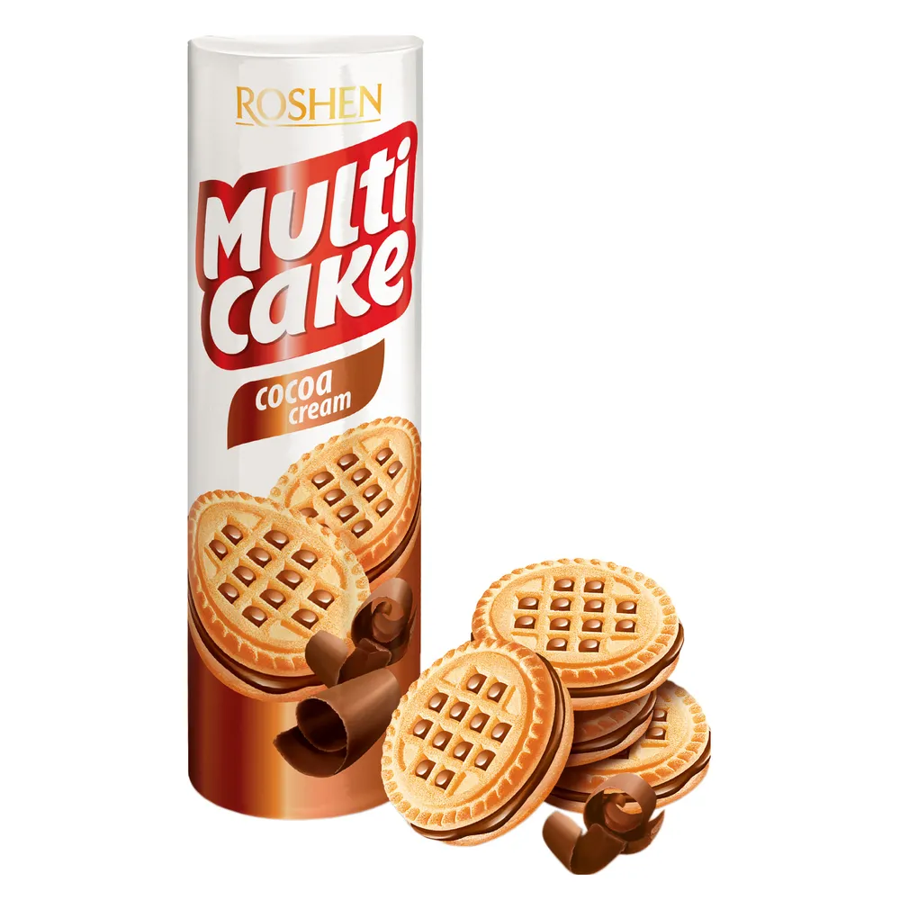 Печиво Roshen Сендвич Multi Cake какао 180гр  арт. 03181 