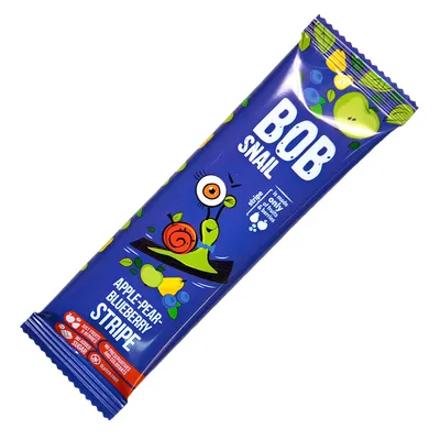 Цукерка Bob Snail Ябл-гр-чорн. 14гр  арт. 07113