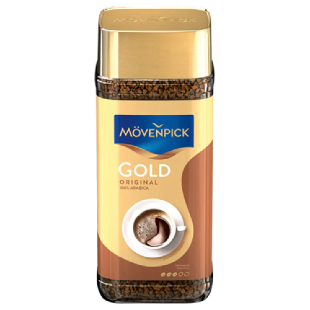 Кава розч. Movenpick Gold Original 200гр  арт. 03801 