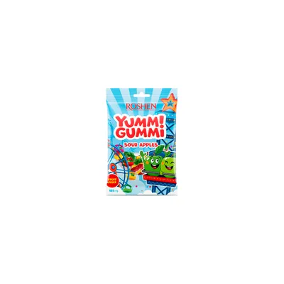 Желейна цукерка Yummi Gummi Sour Apples 165гр  арт. 08992
