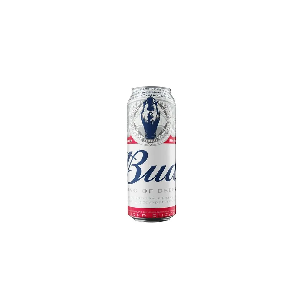 Пиво Bud з/б 0.5л  арт. 07008 