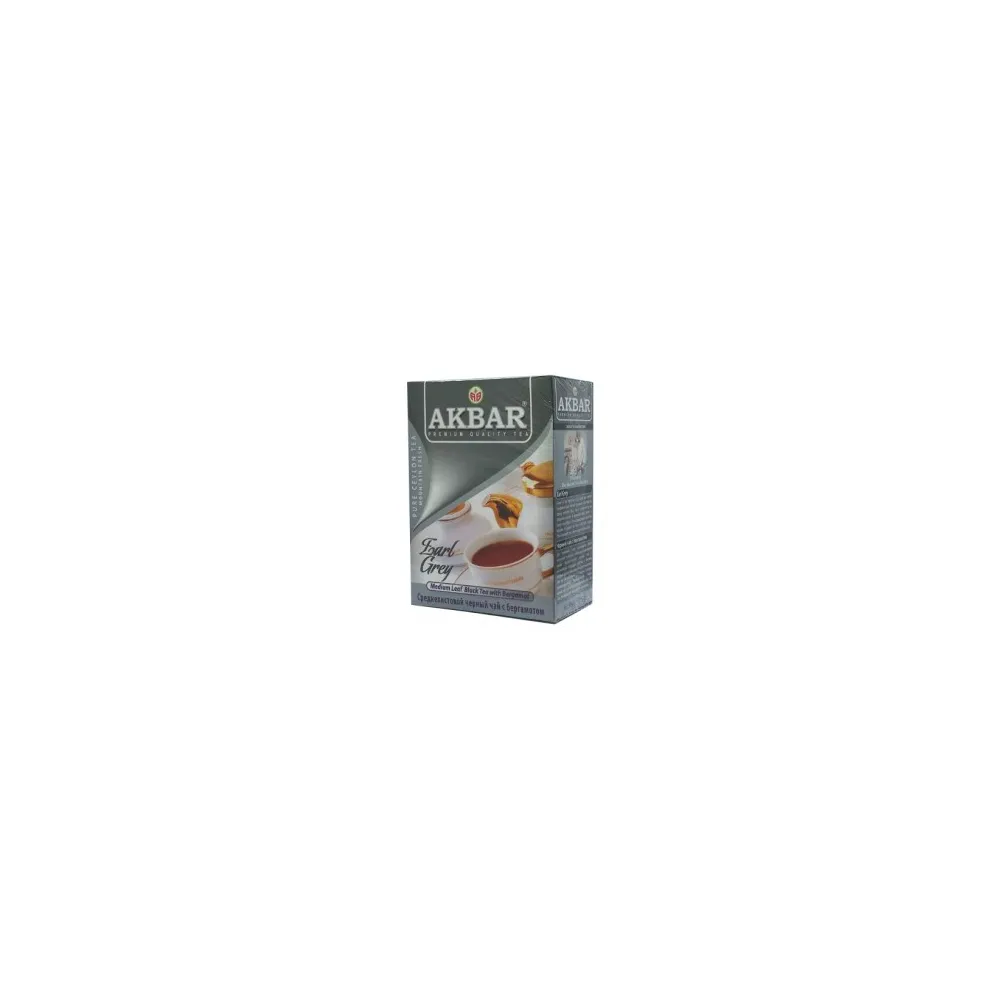Чай Akbar Earl gray 100пак  арт. 08766 