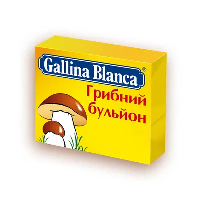 Кубик курячий Gallina Blanca Гриби 10гр  арт. 08302