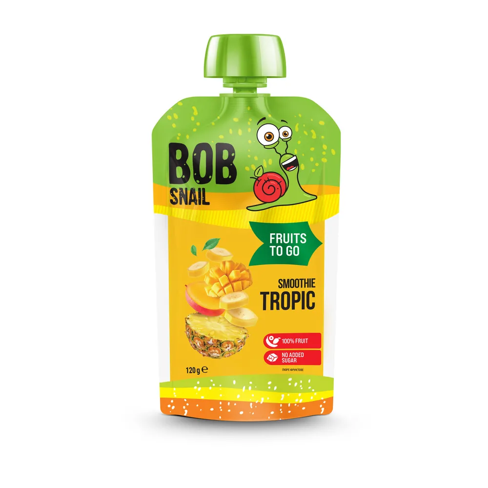 Смузі Bob Snail Бан-анан-манго 120гр  арт. 06731 