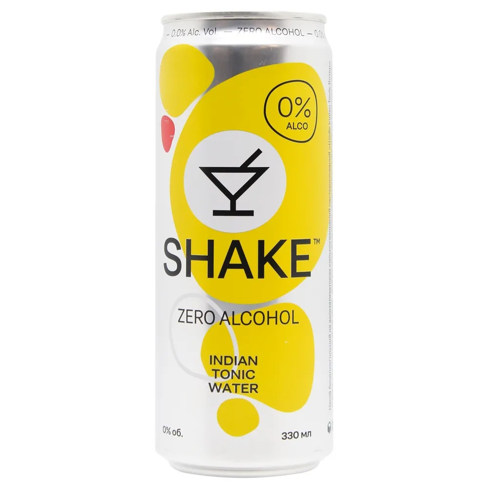 Напій газований Shake 0% тонік 0.33л  арт. 04379 