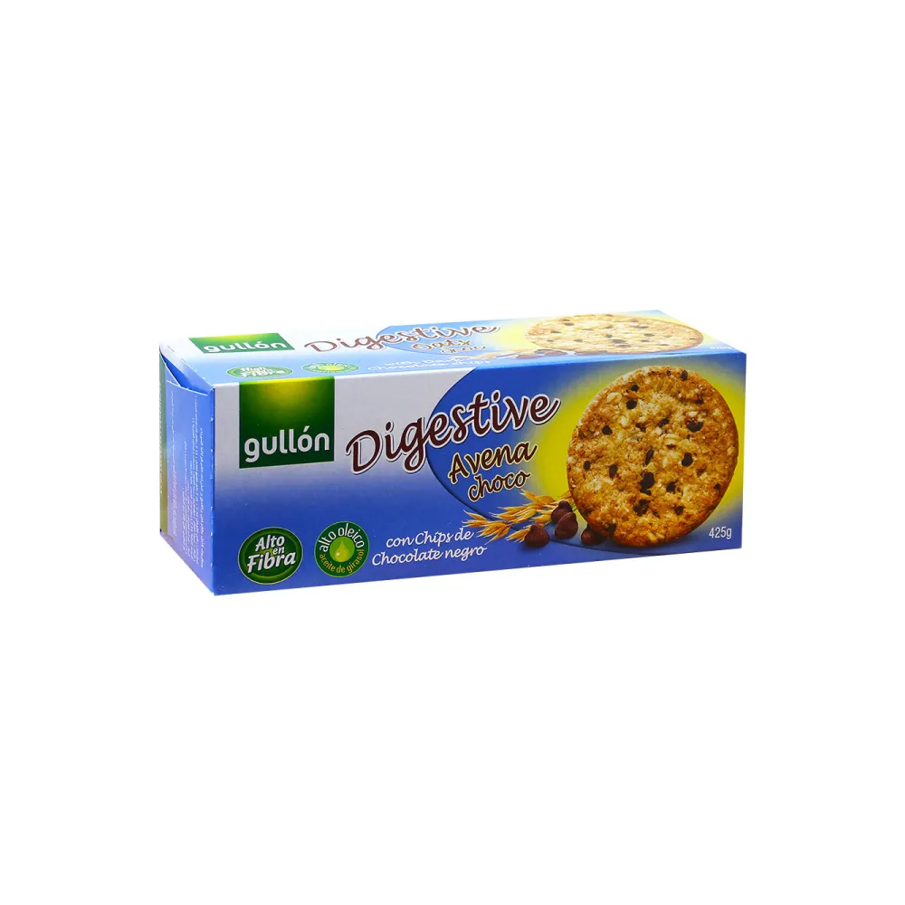 Печиво Gullon Digestive вівсяне з шок. 425гр  арт. 02034 