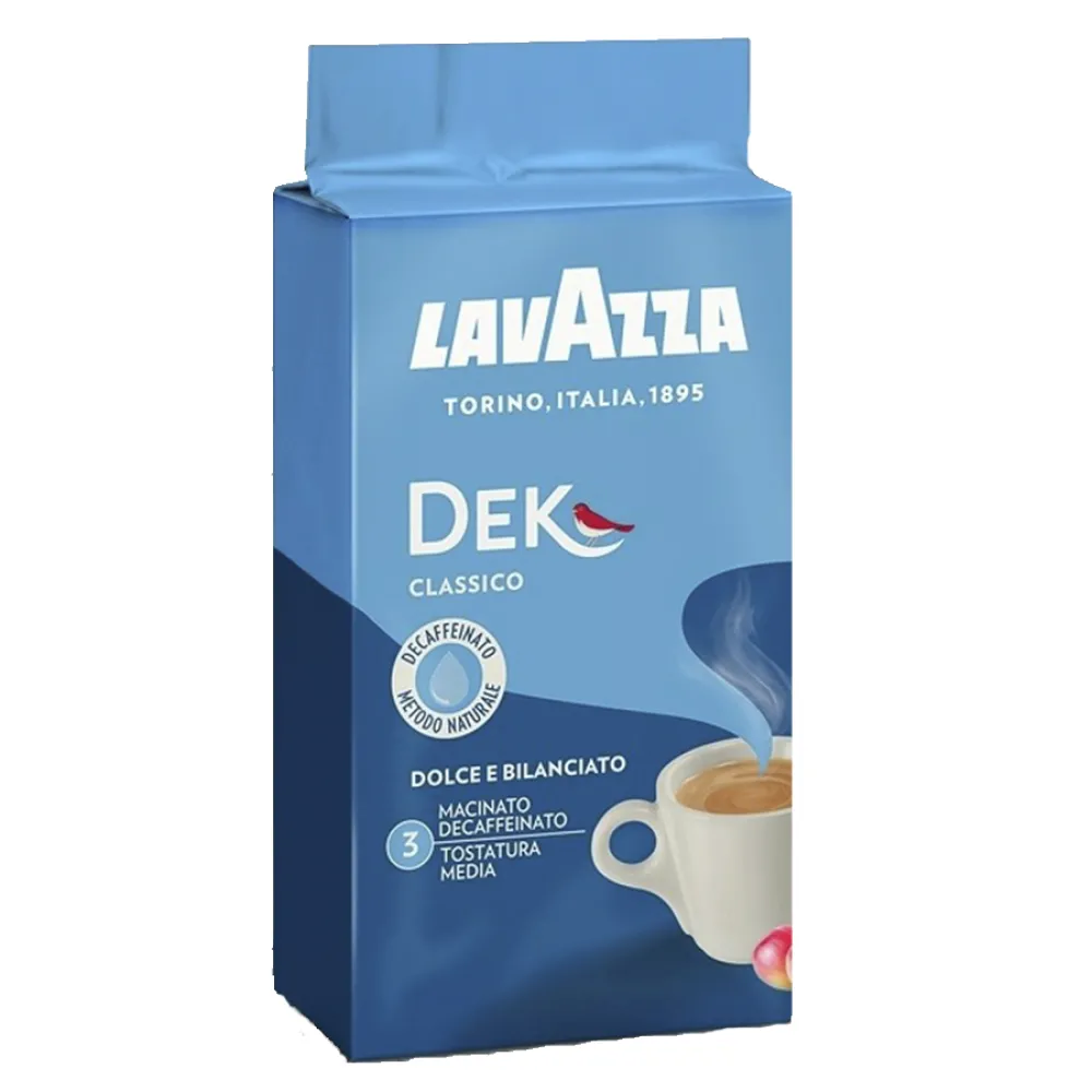 Кава мел. Lavazza DEK без коф. 250гр  арт. 03279 