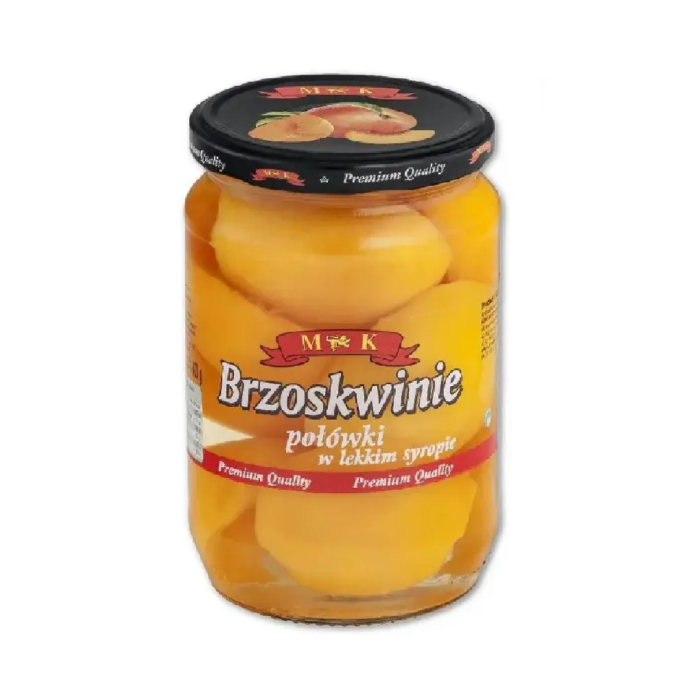 Персик M&K Половинки в сиропі 680гр  арт. 04002 