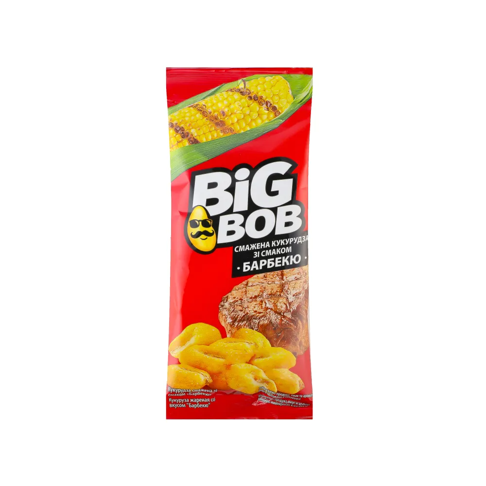 Кукурудза смажена Big Bob Барбекю 60гр  арт. 00595 