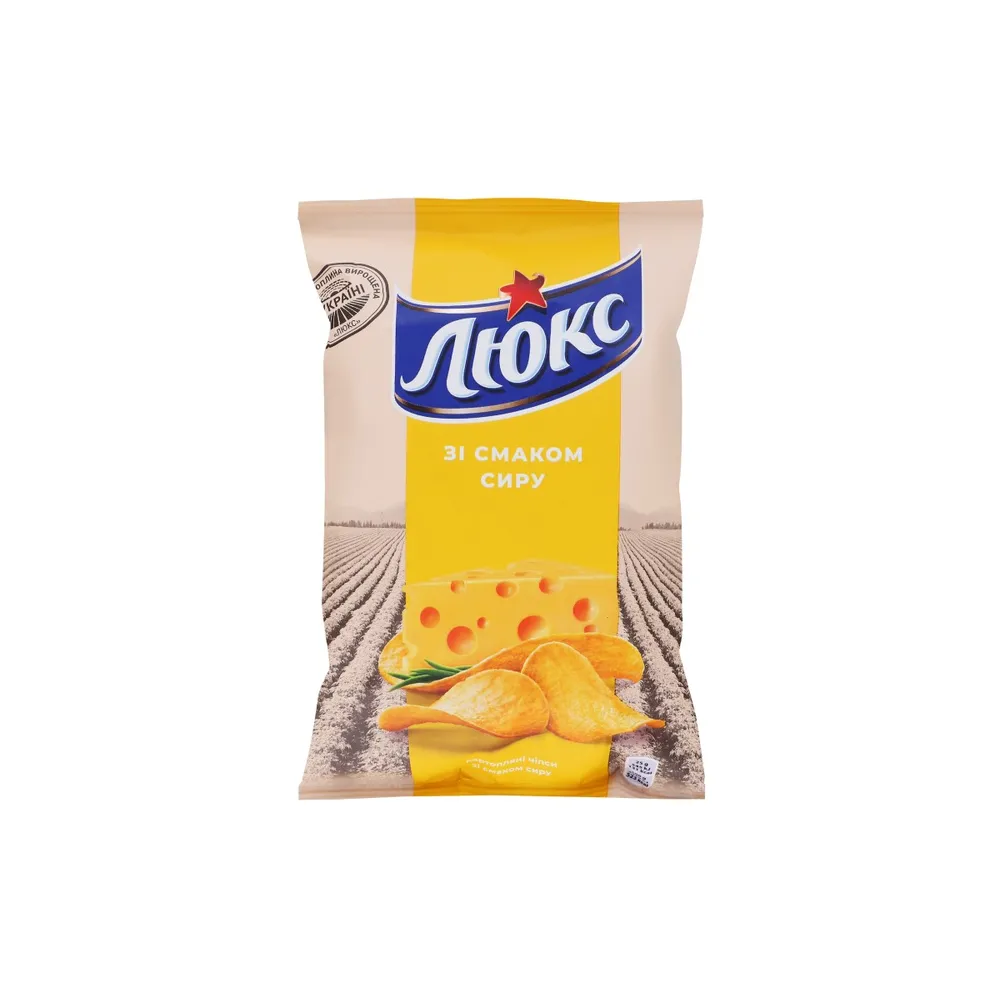 Чипси Люкс сир 105гр  арт. 06595 