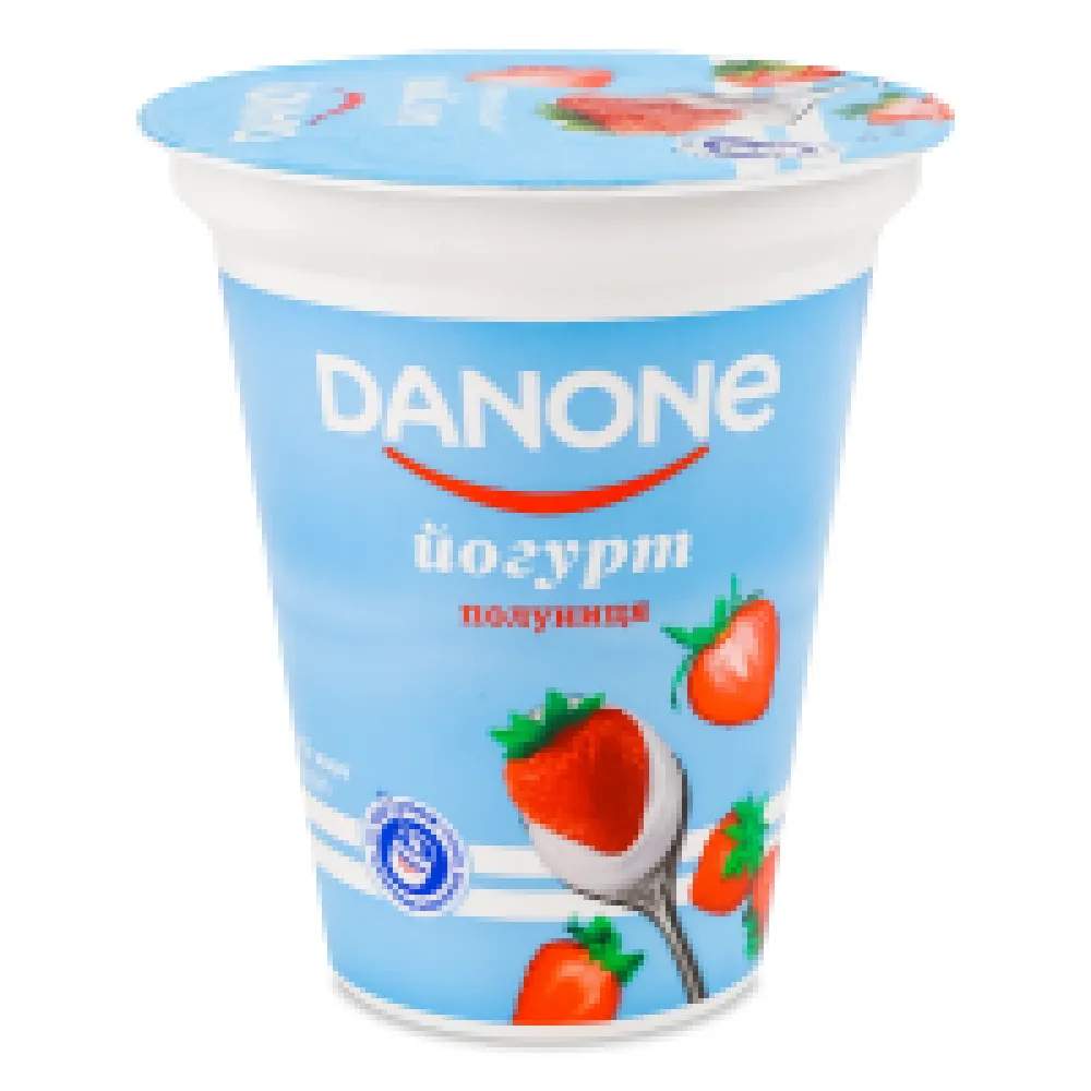Йогурт Danone стак полуниця 260гр  арт. 01181 