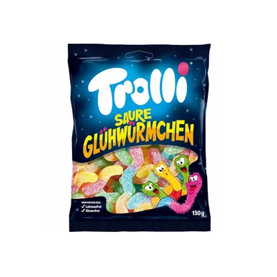 Желейна цукерка Trolli Gluhwurm. 150гр  арт. 07430