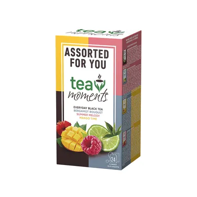 Чай Tea moments 4смаки 24пак  арт. 02954