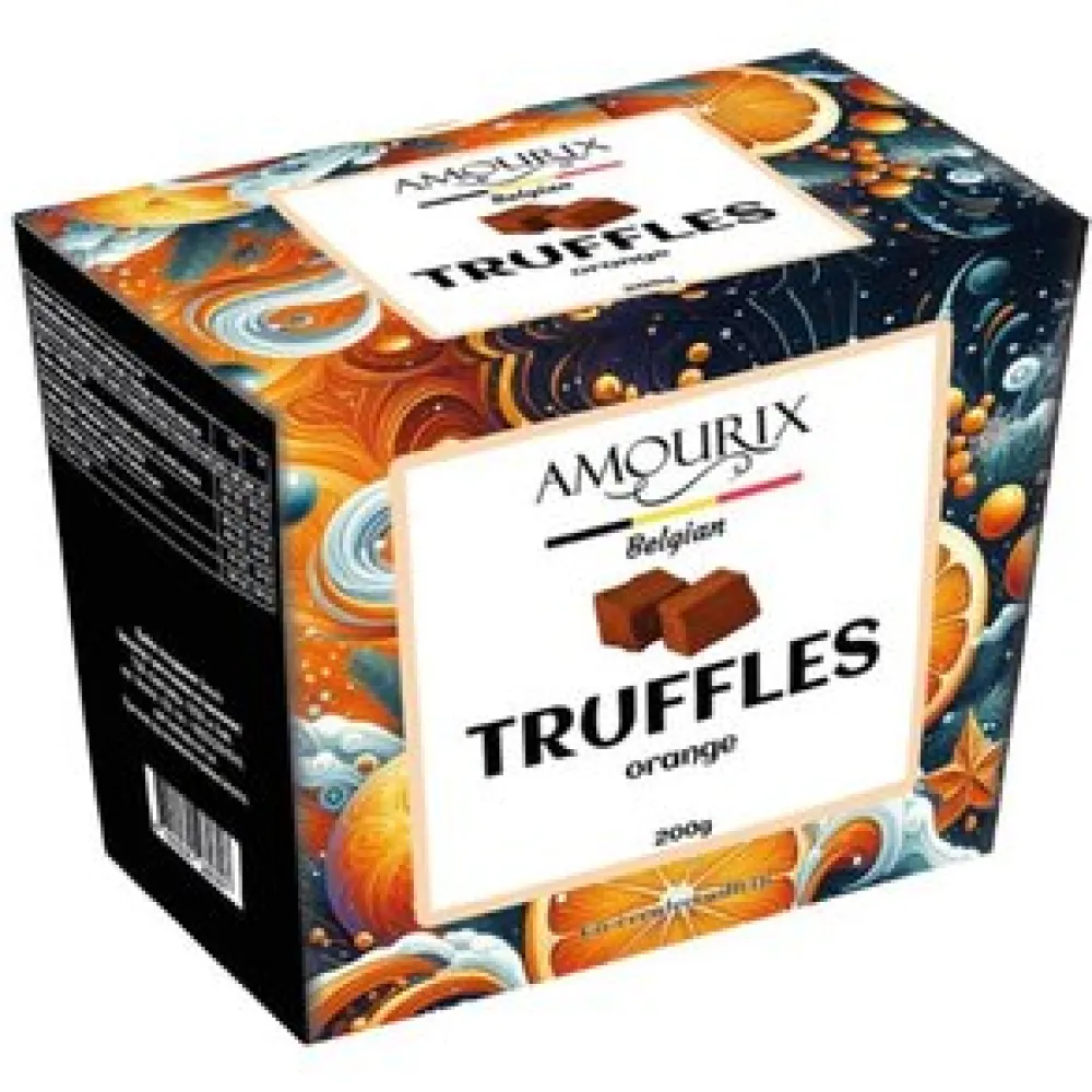 Набір цукерок Amourix Truffles апельсин 200гр  арт. 08186 