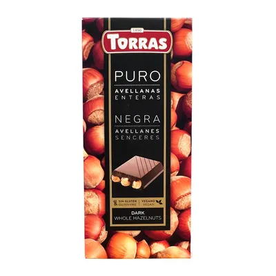 Шоколад Torras Puro Negra 150гр  арт. 07306