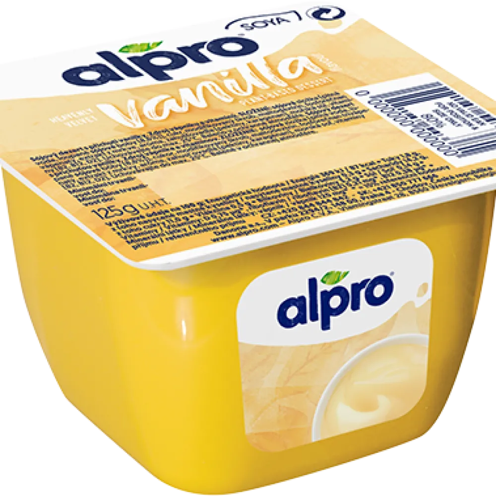 Десерт Alpro Ваніль/Соєвий  стакан 125гр  арт. 05551 
