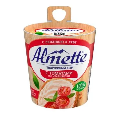 Крем-сир Almette з помідорами 150гр  арт. 08935