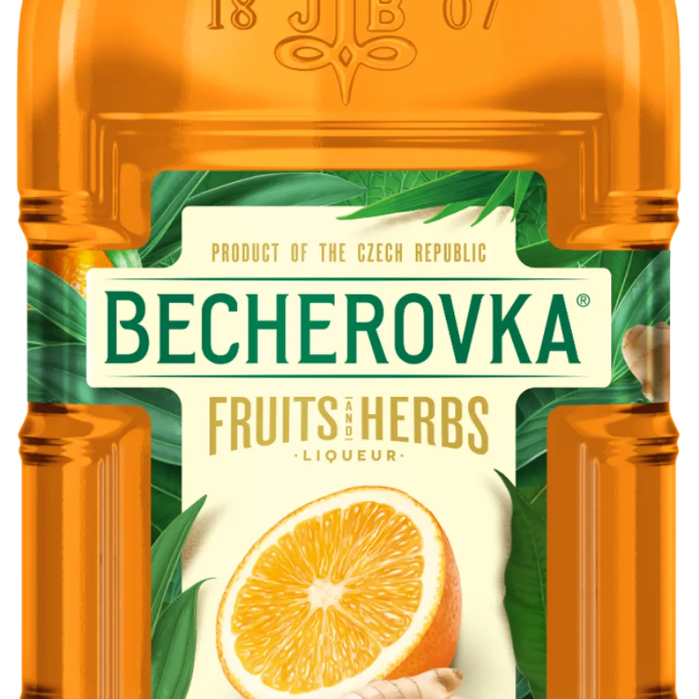 Лікер Becherovka Orange and Ginger 0.5л  арт. 10932 