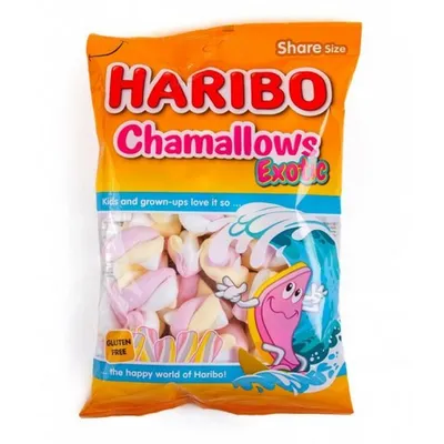 Маршмелоу Haribo Chamallows Exotic 175гр  арт. 06807