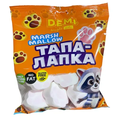 Маршмелоу D.E.M.I. Тапа-лапка 150гр  арт. 08994