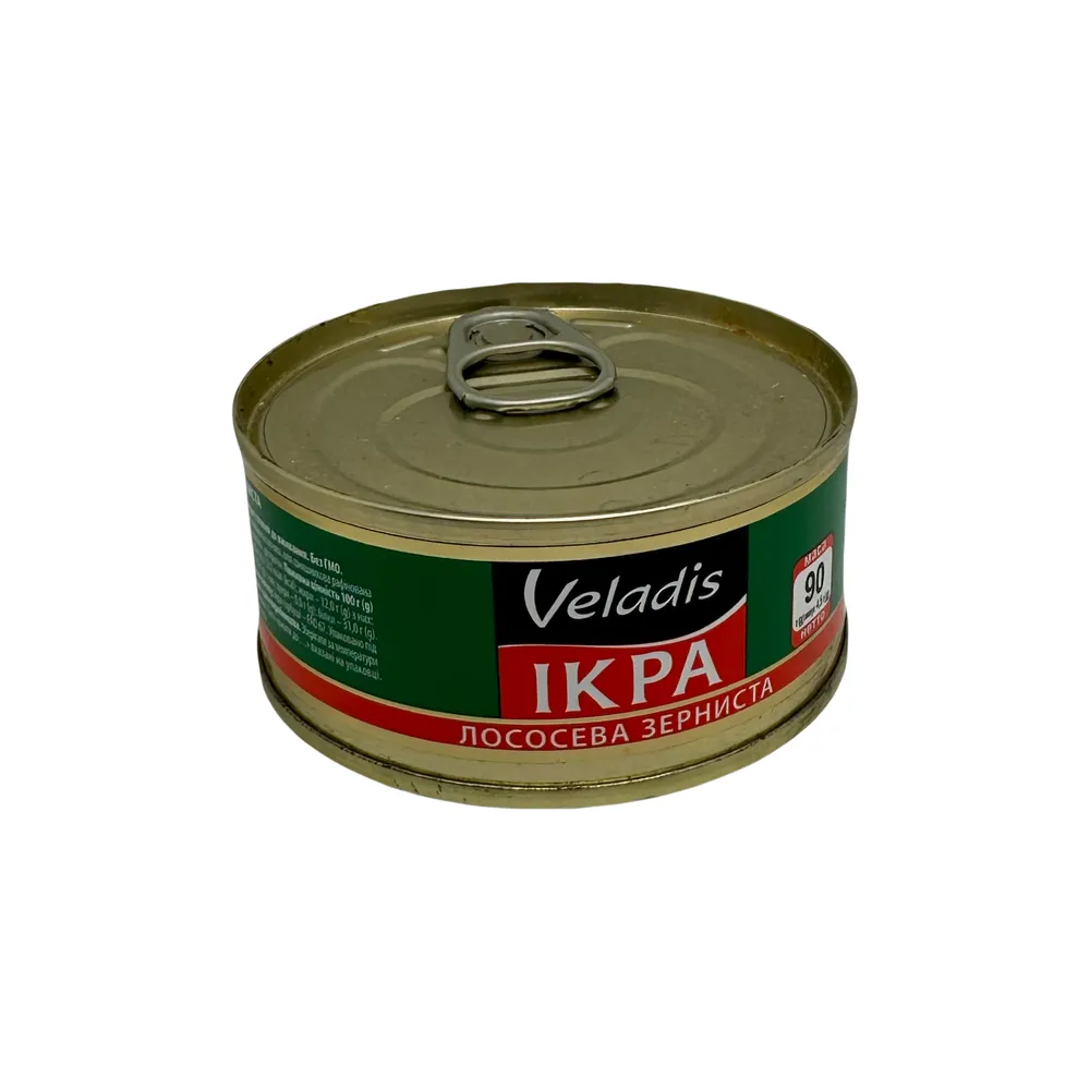 Ікра Veladis Лососева зерниста 90гр  арт. 06427 